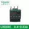 Schneider bảo vệ rơle quá tải quá nhiệt LRD01C-12C 14C16C ba pha 0,1-38A tải 380v