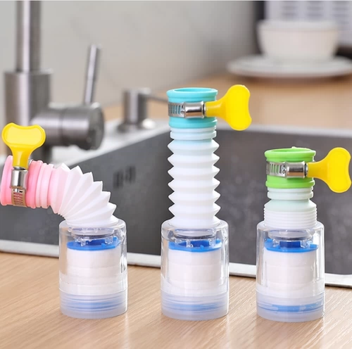 Удлинитель насадки с защитой от брызг, расширенная очистка воды, кухонный фильтр для водопроводной воды, бытовой фильтр, секция для душа, универсальный артефакт