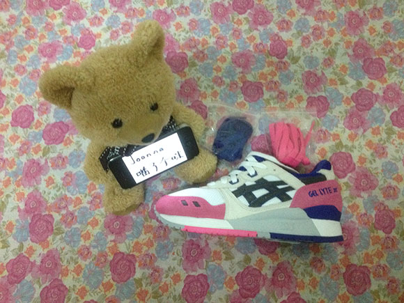 

Кроссовки Asics Gel-Lyte III(White&Black&Pink) 250