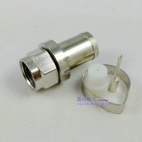 All-Copper 75-9 Английская F-головка Fired-9 Двух четырех щита F Cable Cable Cable