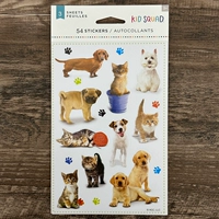 Домашняя кошка и собака/3 листы