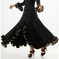 Современная танцевальная юбка, Goldfield Bags Modern Dance Subk Национальная стандартная танцевальная юбка современная юбка современная группа