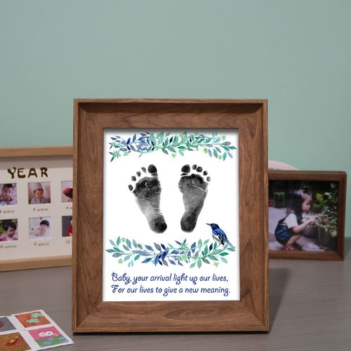 Отпечатки рук и ног, фоторамка для новорожденных, коллекция 2022