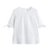 Yinman Flagship Store Bowknot Short Sleeve Áo pull của phụ nữ 2021 Mùa hè mới nửa tay áo sơ mi của phụ nữ Xu hướng hàng đầu - Áo sơ mi
