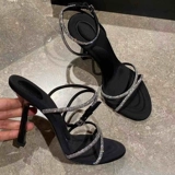 Сандалии, сексуальная высокая обувь на высоком каблуке, коллекция 2023