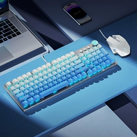 【Соревнование с двумя частями】 Glacier Blue Ice Blue Light Style Стиль ручки