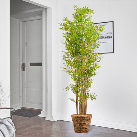 o2 大型室内落地盆栽植物绿植仿真竹子高样板房别墅软装饰品摆件