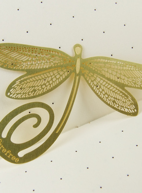 水瓶座复古书签十二星座金属书签羽毛杆生日礼物送人创意礼物文具