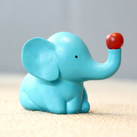 小象宝宝摆件家居饰品大象摆件装饰品创意如意工艺品卡通可爱礼物
