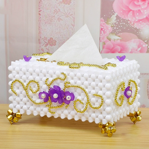 Браслет из бисера ручной работы, салфетки, набор материалов, плетеные акриловые бусины, европейский стиль, DIY