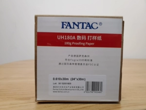 Fantac UH180A имитация медной пластины, рулон цифровой пробной бумаги, бумага для печати, пробная бумага, RC-бумага