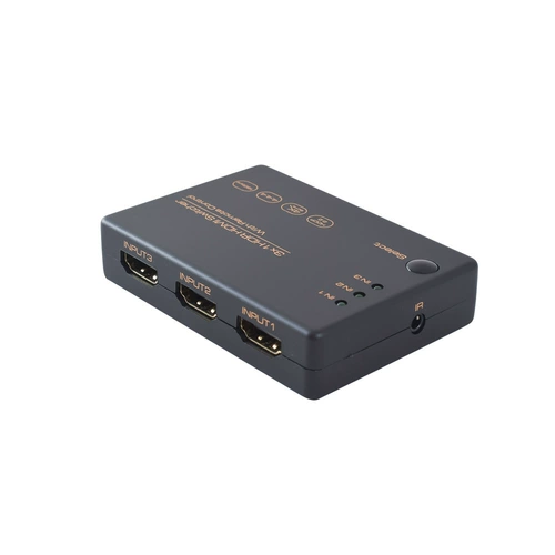 3 Порт HDR HDMI Switcher 3x1 Switch 4K 60 Гц пульт дистанционного управления три -н -1 из 24m1