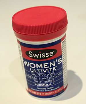 

Мультивитамин/минеральная Swisse Women Ultivite Formula 60