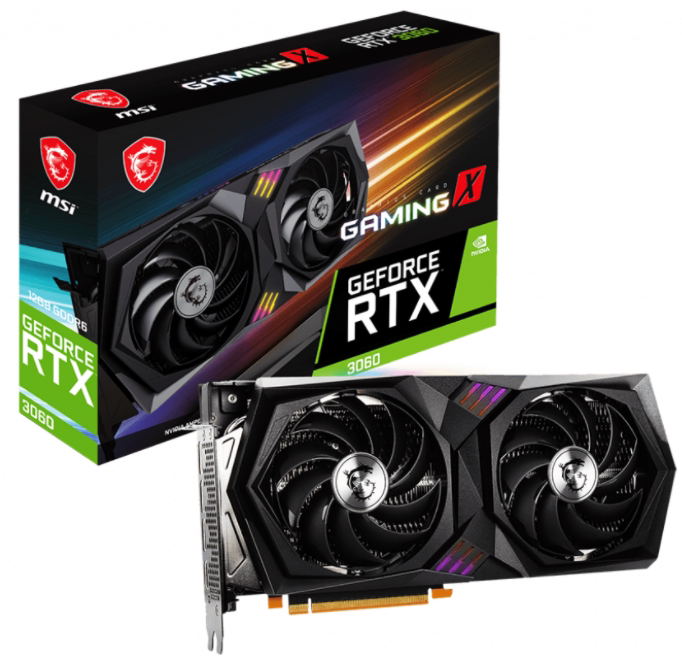MSI MSI RTX ™ 3060 Gaming X 12G Magic Dragon Game графика новая оригинальная