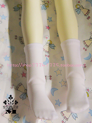 taobao agent M3 bjd baby clothes 6 minutes, 4 minutes, 3 points, uncle popular socks, black and white double -colored spot for non -human use