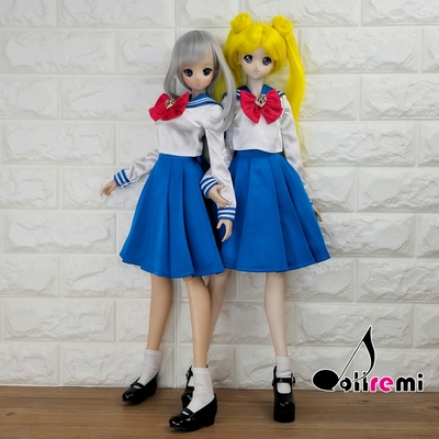taobao agent [DOLLRMI@HK] BJD baby clothes/SD/DD3/DD3/COS Sailor Moon Moon Moon Rabbit -School Uniform