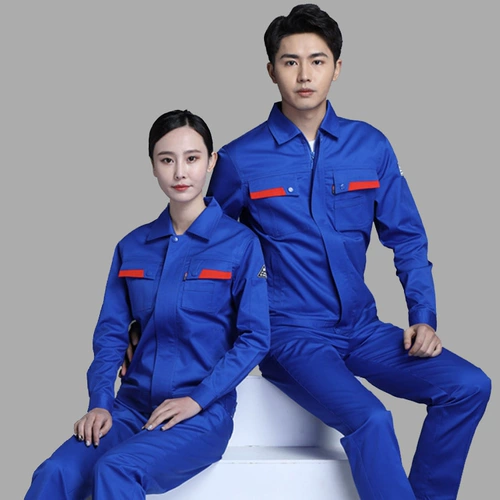 Антистатический синий комбинезон, летняя одежда, осенний лонгслив, пуховик, делается под заказ