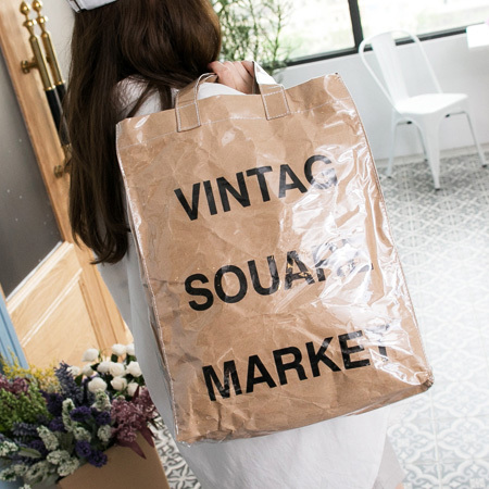 【新款购物袋】_牛皮纸购物袋图片_字母购物袋价格_搭配分享 - 爱逛街