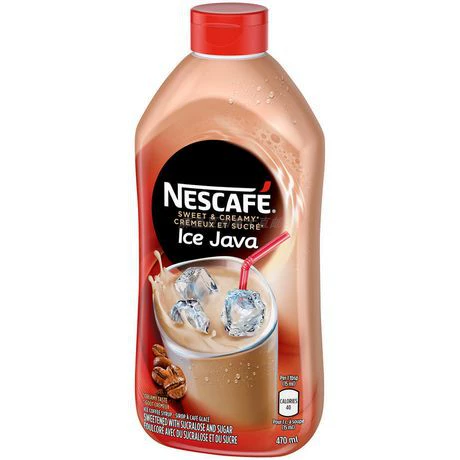 Супер вкусная канадская прямая почтовая почта Nescafe Ice Jave Nestlé Ice American Concentrated Coffee 470 мл