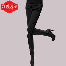 Осень - зима 2014 Новые брюки с плюшевым покрытием, эластичные, тонкие, теплые сапоги, брюки Harron Woman 2659