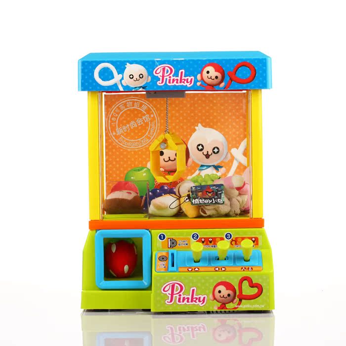 мягкие игрушки для детей в игровом автомате