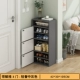[Последующая модель ♥ Трехвурные семи слоев] Light Luxury Grey+White 105 см.
