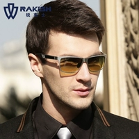 Rakish Driving Glasses Мужские модные солнцезащитные очки поляризатор мужской водитель зеркал день и ночное зеркало Classic 715 715