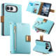 Brown Leather Wallet Card Slots Stand Flip Foldable iPhone Case for iPhone Duo Fold