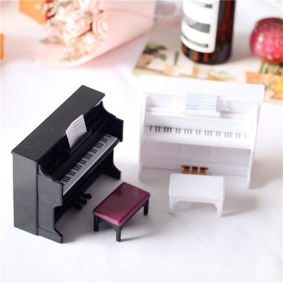 taobao agent Realistic small piano, furniture, doll house, props, musical instruments