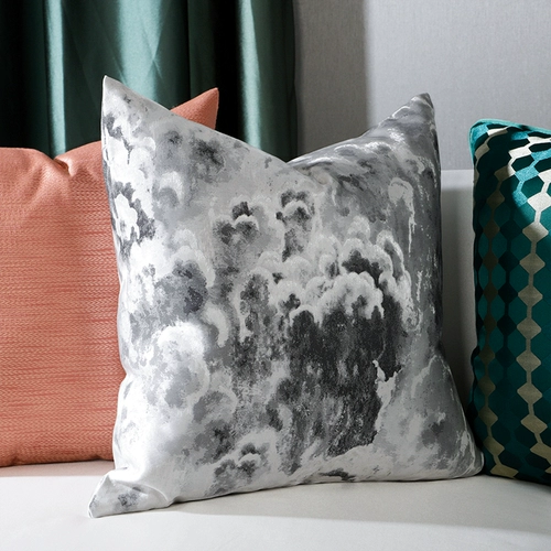 Диван, подушка, современная классическая съёмная наволочка для кровати, делается под заказ