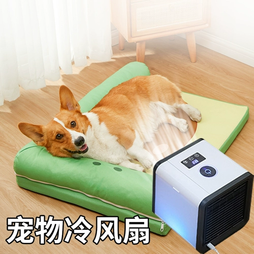 PET Special Special Small Fan Охлаждающие собаки и кошки используют специальные небольшие кондиционеры в летнем сезоне Cat Cat Cages для облегчения летних артефактов