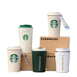 Starbucks, классический зеленый кофейный стакан из нержавеющей стали