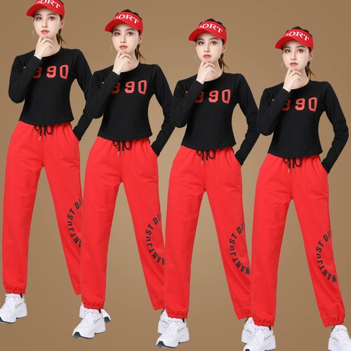 Летний спортивный костюм для отдыха, свободный прямой крой