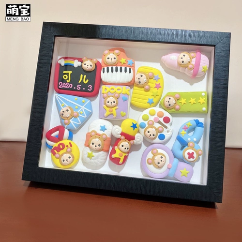 Трехмерная памятная детская качественная фоторамка, делается под заказ, подарок на день рождения