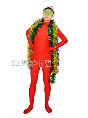 taobao agent Red bodysuit, sexy clothing, tight