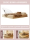 [Стальные и деревянные ребра] подвесная односпальная кровать+матрас латексного мастерства