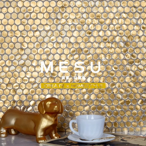Mesu Crystal Glass Mosaic Plain