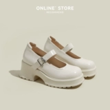 Высокая белая универсальная обувь для кожаной обуви, 2024 года, подходит для подростков