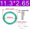 Đường kính trong của vòng chữ O cao su flo 3/4/5/5.3/5.5/5.8/6/6.9/7.1/7.5/8/8.5/8.75*2.65 phớt chắn dầu thủy lực 28 * 36 * 5 