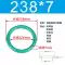 Đường kính trong của vòng chữ O cao su flo 195/200/203/206/212/215/216/218/224/227/228*7 phớt cao su thủy lực 