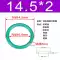 Vòng chữ O cao su flo có đường kính ngoài 11,5/12/12,5/13/13,5/14/14,5/15/15,5/16/16,5*2 phớt thủy lực 