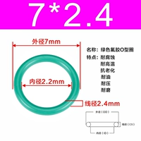 Внешний диаметр зеленого фтора 7*2,4 [20]