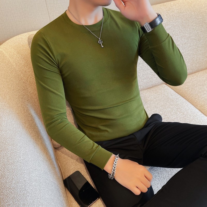 Army green (round neck)