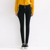 Черные осенние джинсы, коллекция 2023, большой размер, подходит для полных девушек