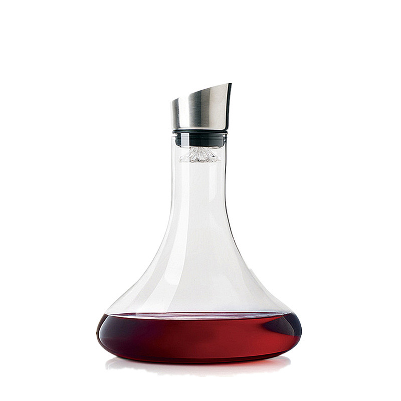 decanter red wine suit household european waterfall type fast wine filtration crystal glass wine separator pot