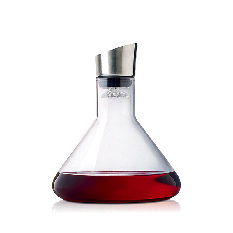 decanter red wine suit household european waterfall type fast wine filtration crystal glass wine separator pot