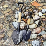 Работник на открытом воздухе лопат детский пляж пляж, копание песка, лопата, снежная лопата, снеговик сад лопата труба