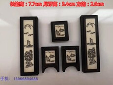 Клетка для птиц 画眉配件绣眼牛骨乌木门花杯托红子靛颏鸟笼看板杯托杯垫碗托