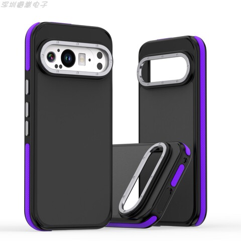 Matte Metal Tough Shockproof Drop Resistant Anti SlipGoogle 9, 9 Pro, 9 Pro XL Google Pixel Phone Case