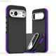 Matte Phone Cases Covers Metal Tough Tough Shockproof Drop Resistant Anti SlipGoogle Pixel 9, Pixel 9 Pro, Pixel 9 Pro XL